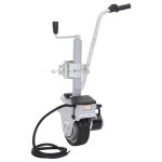 Roată de manevră pentru remorci motorizată, aluminiu 12 V 350 W GartenMobel Dekor