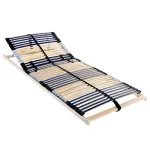 Bază cu lamele Manual Maro 90 x 190 cm Lemn și plastic GartenMobel Dekor