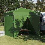 Cort cu Copertină Verde 250 x 250 x 227 / 236 / 245 cm GartenMobel Dekor