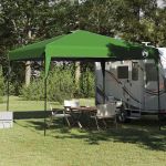 Cort cu Copertină Verde 300 x 300 x 227 / 236 / 245 cm GartenMobel Dekor