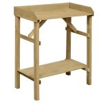 Masă jardinieră de grădină 75x40x90 cm lemn de pin tratat GartenMobel Dekor