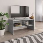 Comodă TV, gri beton, 80x40x40 cm, PAL   GartenMobel Dekor