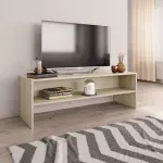 Dulap TV, stejar sonoma, 120x40x40 cm, lemn prelucrat GartenMobel Dekor