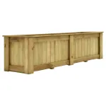 Jardinieră înaltă, 196 x 50 x 50 cm, lemn de pin tratat GartenMobel Dekor