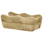Strat înălțat de grădină, 50x18x18 cm, lemn de pin tratat GartenMobel Dekor