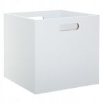 Cutie depozitare 5Five din lemn MDF, pentru raft, 30x30x30 cm, alb Household NewTrend