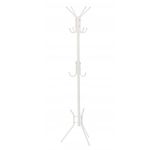Cuier hol metalic 178 cm, 12 carlige, design minimalist, alb Household NewTrend