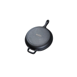 Set 2 în 1 din Fontă pentru Grill și Tigaie cu mâner 27x10cm Handy KitchenServ
