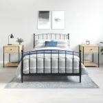 Noptiere, 2 buc., stejar sonoma, 44x45x58 cm, lemn prelucrat GartenMobel Dekor