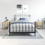 Noptiere, 2 buc., stejar sonoma, 34x35,5x45 cm, lemn compozit GartenMobel Dekor