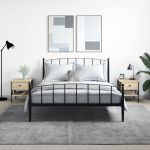 Noptiere, 2 buc., stejar sonoma, 40x42x45 cm, lemn compozit GartenMobel Dekor