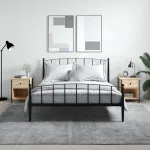 Noptiere, 2 buc., stejar sonoma, 40x42x50 cm, lemn compozit GartenMobel Dekor