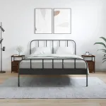 Noptiere, 2 buc., stejar maro, 34x35,5x50 cm, lemn compozit GartenMobel Dekor