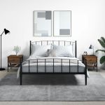 Noptiere, 2 buc., stejar maro, 40x42x45 cm, lemn compozit GartenMobel Dekor