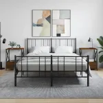 Noptiere, 2 buc., stejar maro, 50x41x65 cm, lemn compozit GartenMobel Dekor