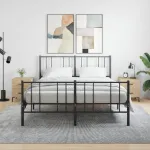 Noptiere, 2 buc., stejar sonoma, 40x35x47,5 cm, lemn compozit GartenMobel Dekor