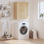 Dulap TV pe perete stejar sonoma, 69,5x34x90 cm, lemn prelucrat GartenMobel Dekor