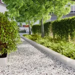 Borduri de gazon 30 buc 20x103 cm Oțel inoxidabil GartenMobel Dekor