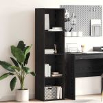 Bibliotecă Stejar negru 40 x 30 x 152 cm Lemn compozit GartenMobel Dekor
