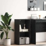 Bibliotecă Stejar negru 40 x 30 x 77 cm Lemn compozit GartenMobel Dekor
