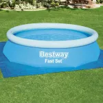 Bestway Pânză de sol pentru piscină Flowclear, 335 x 335 cm GartenMobel Dekor
