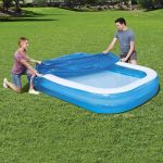 Bestway Prelată de piscină Flowclear, 262x175x51 cm GartenMobel Dekor