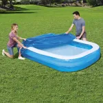 Bestway Prelată de piscină Flowclear, 262x175x51 cm GartenMobel Dekor