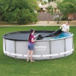 Bestway Prelată de piscină Flowclear, 427 cm GartenMobel Dekor