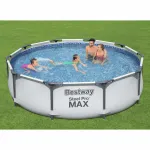 Bestway Set de piscină Steel Pro MAX, 305x76 cm GartenMobel Dekor