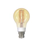 Bec inteligent LED Wireless Homeflow B-5008, B22, 5.5W (40W), 500lm, dimabil, filament, lumina calda, Control de pe telefonul mobil SmartElectro IntelligentHouse