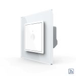 Intrerupator simplu wireless cu touch Livolo din sticla, Serie noua SmartElectro IntelligentHouse