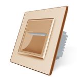 Lampa de veghe LED Livolo cu rama din sticla SmartElectro IntelligentHouse