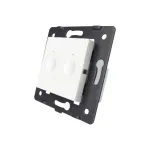 Modul intrerupator dublu cap scara / cap cruce wireless Livolo SmartElectro IntelligentHouse