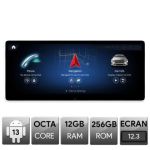 Navigatie dedicata Mercedes GLC V-Klass masini cu NTG6 MBUX Android ecran 12.3" 2K Qled 12+256 Qualcomm 668 4G BT camere 360 CarStore Technology