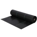 Folie agrotextil, mulcire, antiburuieni, filtru UV, 10 x 1.1metri, 90g/m2, negru Household NewTrend