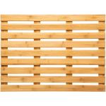 Gratar pentru dus 5Five Ilyan, din bambus, antiderapant, 68x50 cm, natur Household NewTrend