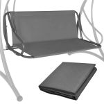 Husa din panza pentru leagan de gradina, 160x100 cm, gri – material impermeabil Household NewTrend