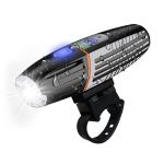 Lampa LED pentru bicicleta, reincarcabila USB, rezistenta la apa, 2200 mAh, autonomie pana la 15 ore Household NewTrend