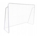 Poarta de fotbal pentru copii, 213x152x75 cm, alb – otel durabil, usor de asamblat, ideala pentru joaca in aer liber Household NewTrend