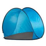 Cort plaja si picnic semi-deschis Sersimo, protectie UV, 150x90x90cm, albastru gri Household NewTrend
