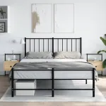 Noptiere de perete, 2 buc., stejar sonoma, 35x30x51 cm, lemn GartenMobel Dekor