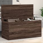 Cutie de depozitare, stejar maro, 100x42x46 cm, lemn prelucrat GartenMobel Dekor