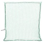 Plasă de remorcă cu funie elastică, verde, 4x4 m, PP GartenMobel Dekor