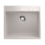 ES-15-331 chiuveta compozit, alb-crem ECOSTONE Innovative ReliableTools