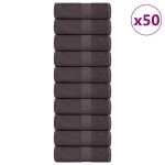Lavete 50 buc Antracit 15x21 cm 360 g/m² 100% bumbac GartenMobel Dekor