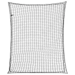 Plasă de remorcă cu funie elastică, negru, 3x2,5 m, PP GartenMobel Dekor