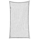Plasă de remorcă cu funie elastică, negru, 4,5x2,5 m, PP GartenMobel Dekor