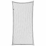 Plasă de remorcă cu funie elastică, negru, 6x3 m, PP GartenMobel Dekor