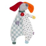 Jucarie cu inel pentru suzeta  - Catelus NATUR PlayLearn Toys
