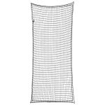 Plasă de remorcă cu funie elastică, negru, 8x3,5 m, PP GartenMobel Dekor